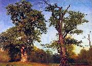 Albert Bierstadt Pioneers_of_the_Woods Spain oil painting artist